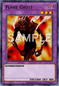 Flame Ghost, Yu-Gi-Oh! card, DARK