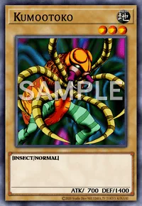 Kumootoko, Yu-Gi-Oh! card, EARTH