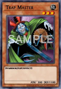 Trap Master, Yu-Gi-Oh! card, EARTH