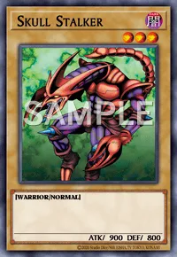 Skull Stalker, Yu-Gi-Oh! card, DARK