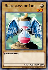 Hourglass of Life, Yu-Gi-Oh! card, LIGHT