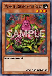 Wodan the Resident of the Forest, Yu-Gi-Oh! card, EARTH