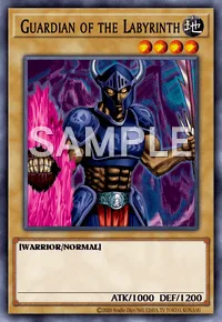 Guardian of the Labyrinth, Yu-Gi-Oh! card, EARTH