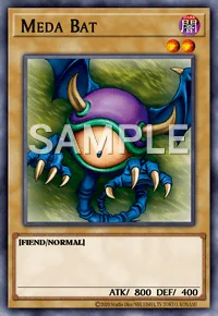 Meda Bat, Yu-Gi-Oh! card, DARK