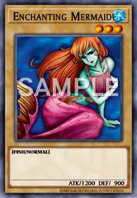 Enchanting Mermaid, Yu-Gi-Oh! card, WATER