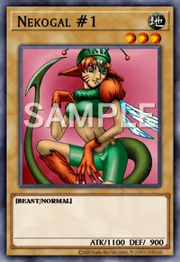 Nekogal #1, Yu-Gi-Oh! card, EARTH