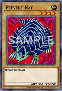 Prevent Rat, Yu-Gi-Oh! card, EARTH