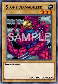 Stone Armadiller, Yu-Gi-Oh! card, EARTH