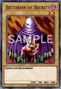 Sectarian of Secrets, Yu-Gi-Oh! card, DARK
