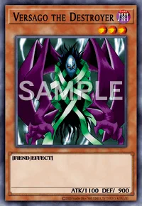 Versago the Destroyer, Yu-Gi-Oh! card, DARK