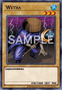 Wetha, Yu-Gi-Oh! card, WATER