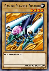 Ground Attacker Bugroth, Yu-Gi-Oh! card, EARTH
