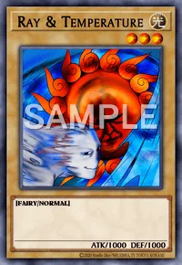 Ray & Temperature, Yu-Gi-Oh! card, LIGHT