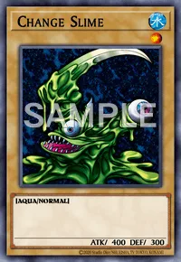 Change Slime, Yu-Gi-Oh! card, WATER