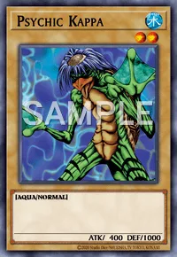 Psychic Kappa, Yu-Gi-Oh! card, WATER