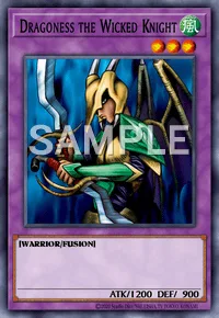 Dragoness the Wicked Knight, Yu-Gi-Oh! card, WIND