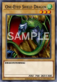 One-Eyed Shield Dragon, Yu-Gi-Oh! card, WIND