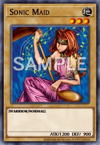 Sonic Maid, Yu-Gi-Oh! card, EARTH