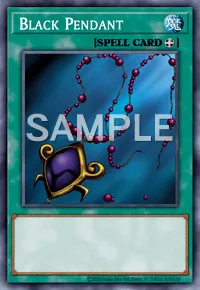 Black Pendant, Yu-Gi-Oh! card, SPELL