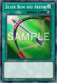 Silver Bow and Arrow, Yu-Gi-Oh! card, SPELL