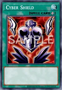 Cyber Shield, Yu-Gi-Oh! card, SPELL