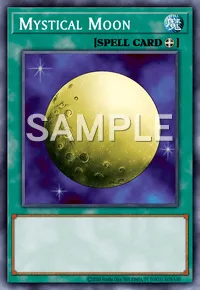 Mystical Moon, Yu-Gi-Oh! card, SPELL
