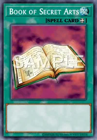 Book of Secret Arts, Yu-Gi-Oh! card, SPELL