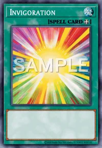 Invigoration, Yu-Gi-Oh! card, SPELL