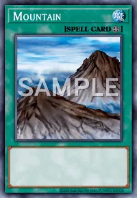 Mountain, Yu-Gi-Oh! card, SPELL