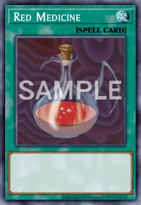 Red Medicine, Yu-Gi-Oh! card, SPELL