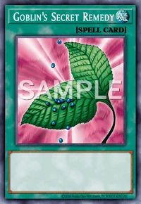 Goblin's Secret Remedy, Yu-Gi-Oh! card, SPELL