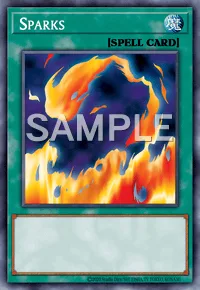 Sparks, Yu-Gi-Oh! card, SPELL