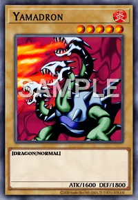 Yamadron, Yu-Gi-Oh! card, FIRE