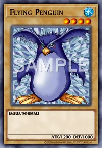 Flying Penguin, Yu-Gi-Oh! card, WATER