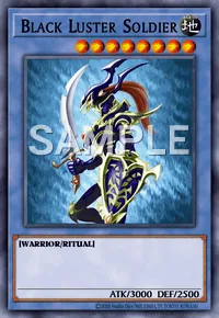 Black Luster Soldier, Yu-Gi-Oh! card, EARTH
