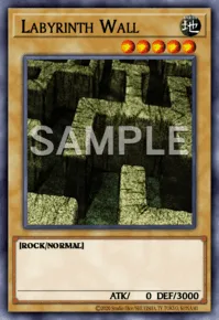 Labyrinth Wall, Yu-Gi-Oh! card, EARTH