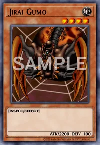 Jirai Gumo, Yu-Gi-Oh! card, EARTH