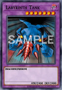 Labyrinth Tank, Yu-Gi-Oh! card, DARK