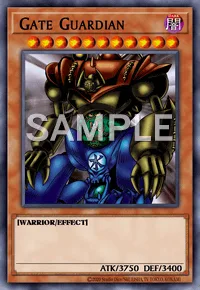 Gate Guardian, Yu-Gi-Oh! card, DARK