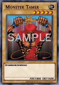 Monster Tamer, Yu-Gi-Oh! card, EARTH