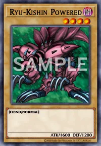 Ryu-Kishin Powered, Yu-Gi-Oh! card, DARK