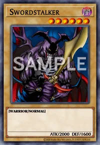 Swordstalker, Yu-Gi-Oh! card, DARK