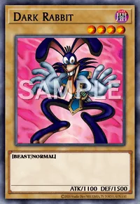 Dark Rabbit, Yu-Gi-Oh! card, DARK