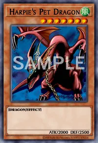 Harpie's Pet Dragon, Yu-Gi-Oh! card, WIND