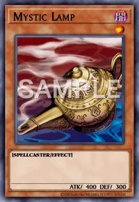Mystic Lamp, Yu-Gi-Oh! card, DARK