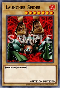 Launcher Spider, Yu-Gi-Oh! card, FIRE