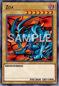 Zoa, Yu-Gi-Oh! card, DARK