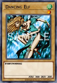 Dancing Elf, Yu-Gi-Oh! card, WIND