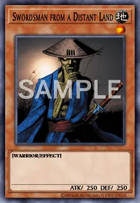 Swordsman from a Distant Land, Yu-Gi-Oh! card, EARTH