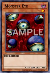 Monster Eye, Yu-Gi-Oh! card, DARK